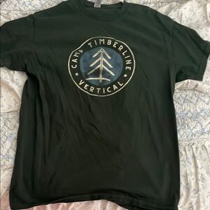 Gildan Dark Green Camp Timberline Tee
